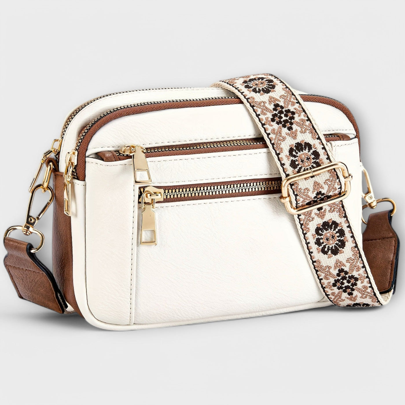 Maison Claire - Crossbody Bag Made of Vegan Leather