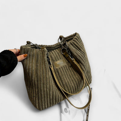 Maison Claire - Soft Cord Shoulder Bag