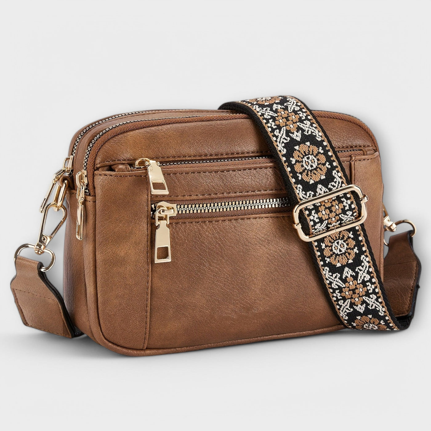 Maison Claire - Crossbody Bag Made of Vegan Leather