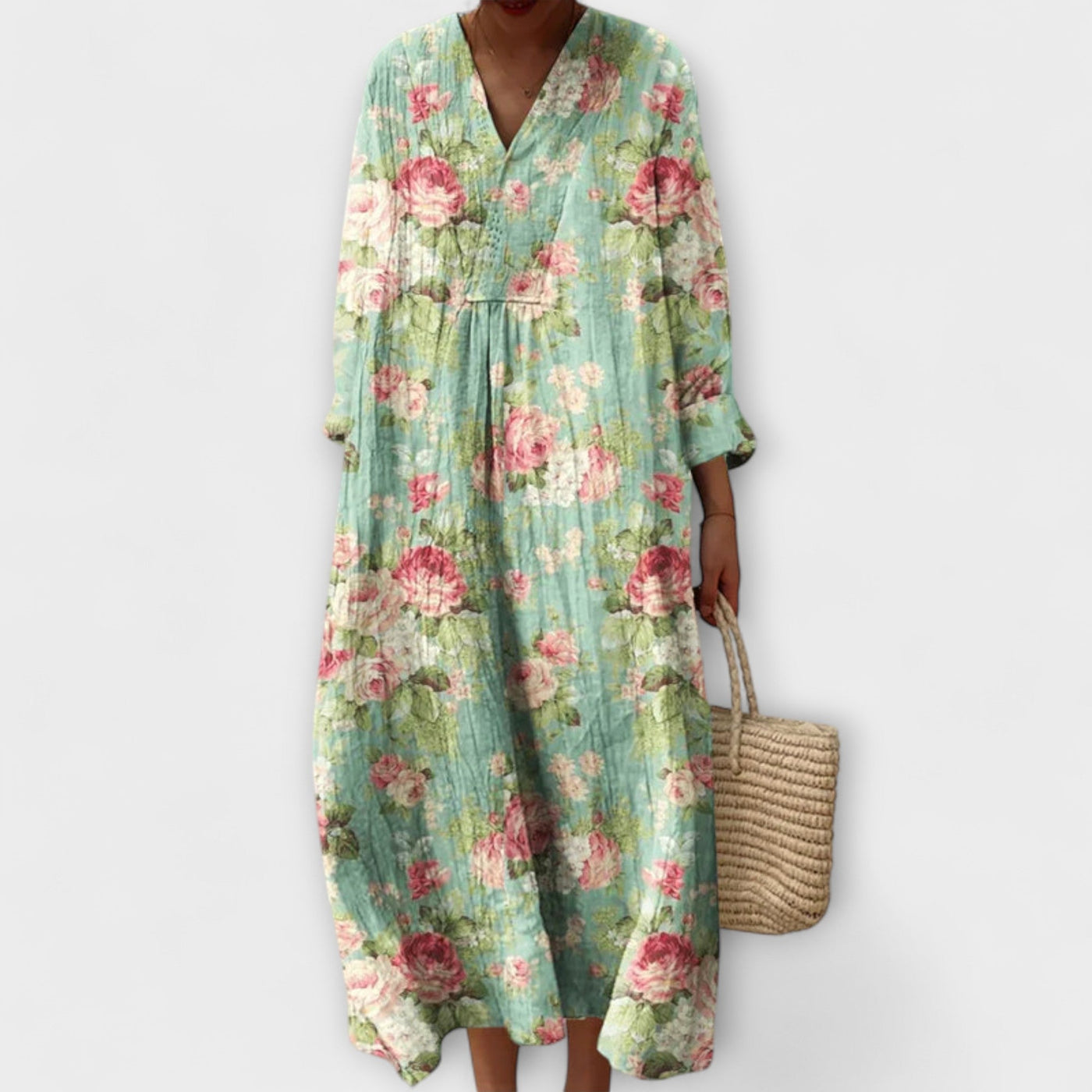 Hannah - Enchanting Cotton Dress Inspired by Artistic Vision