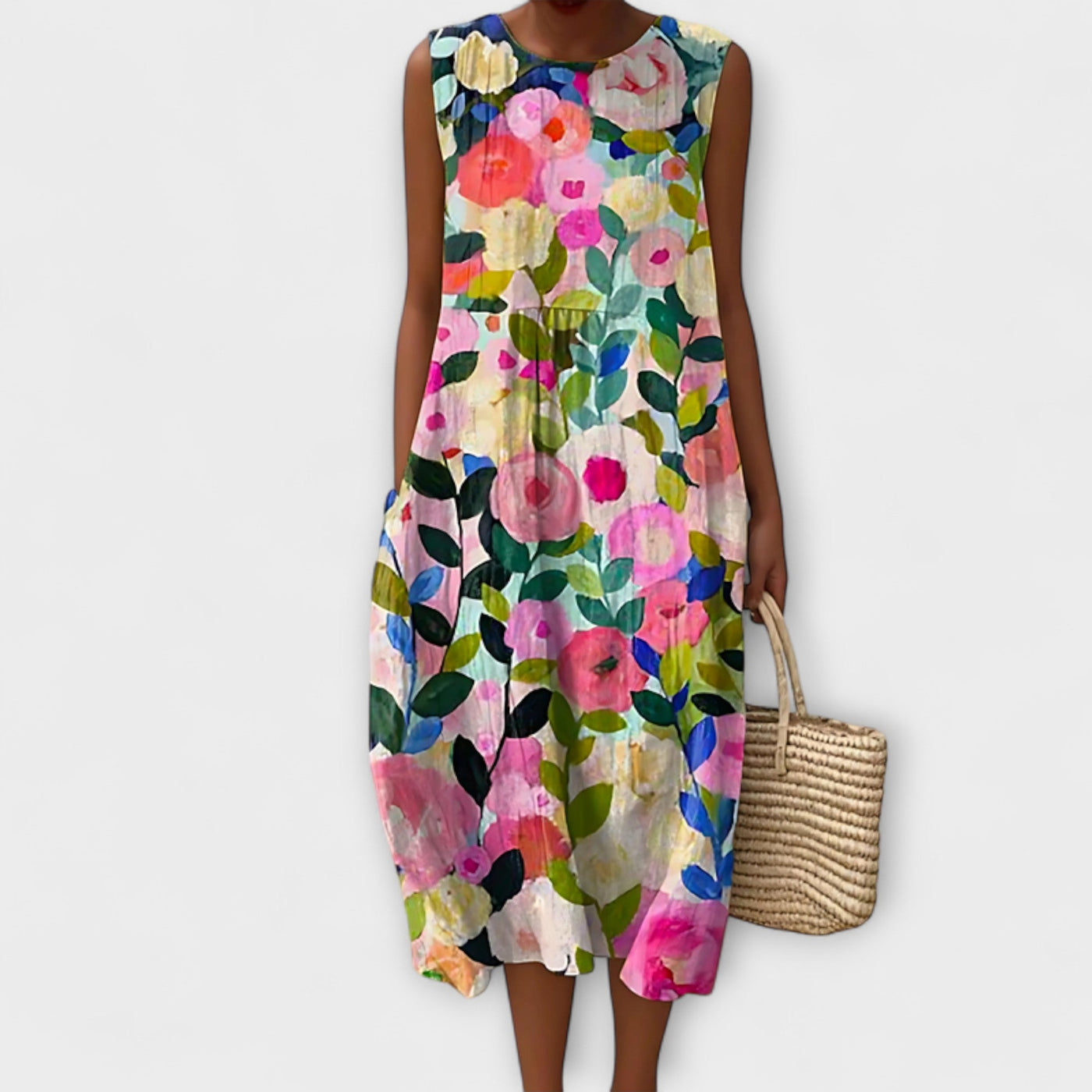 Beatrice - Chic Sleeveless Dress for Sunny Days