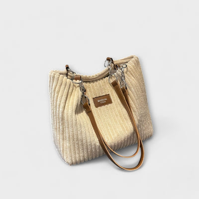 Maison Claire - Soft Cord Shoulder Bag
