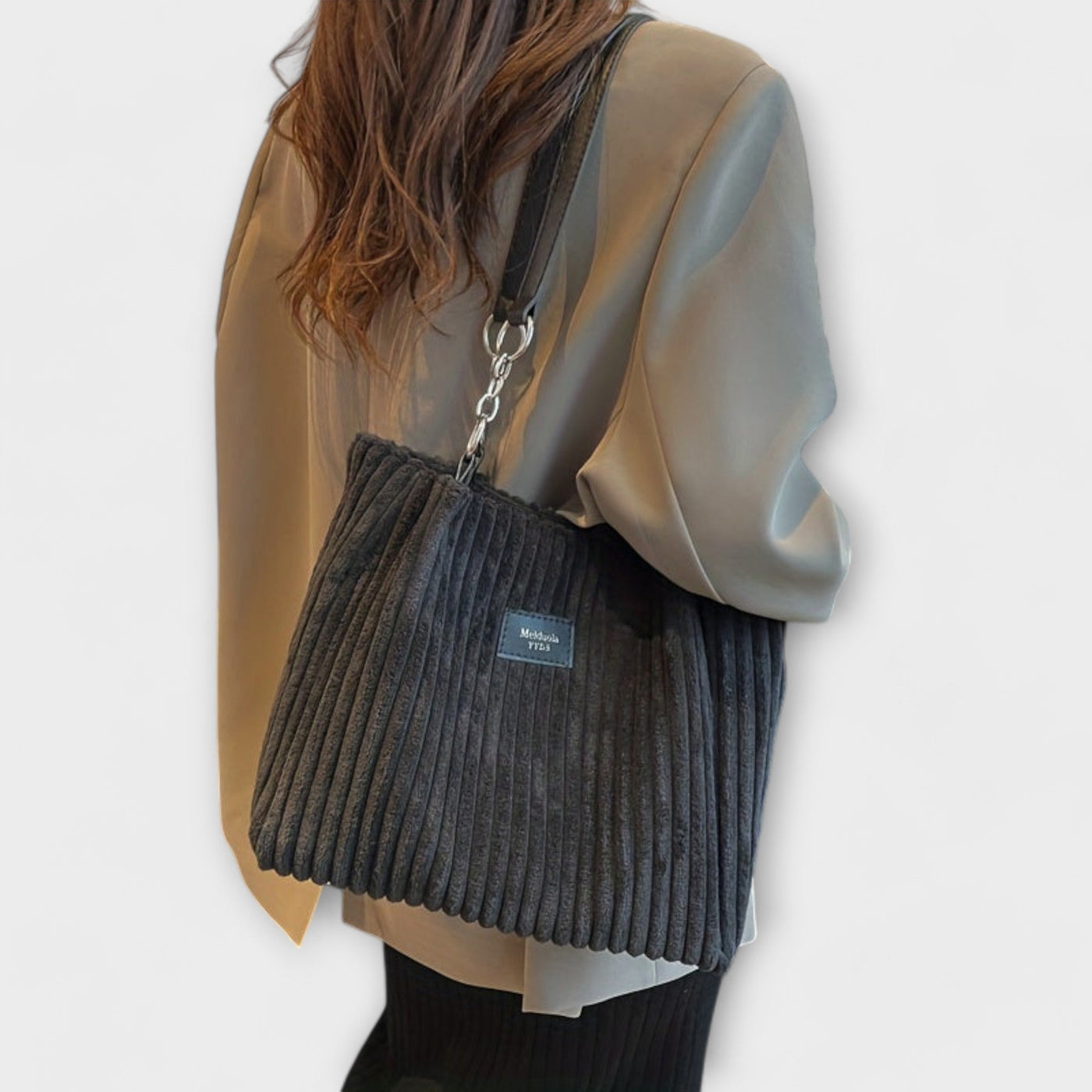 Maison Claire - Soft Cord Shoulder Bag