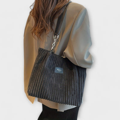 Maison Claire - Soft Cord Shoulder Bag