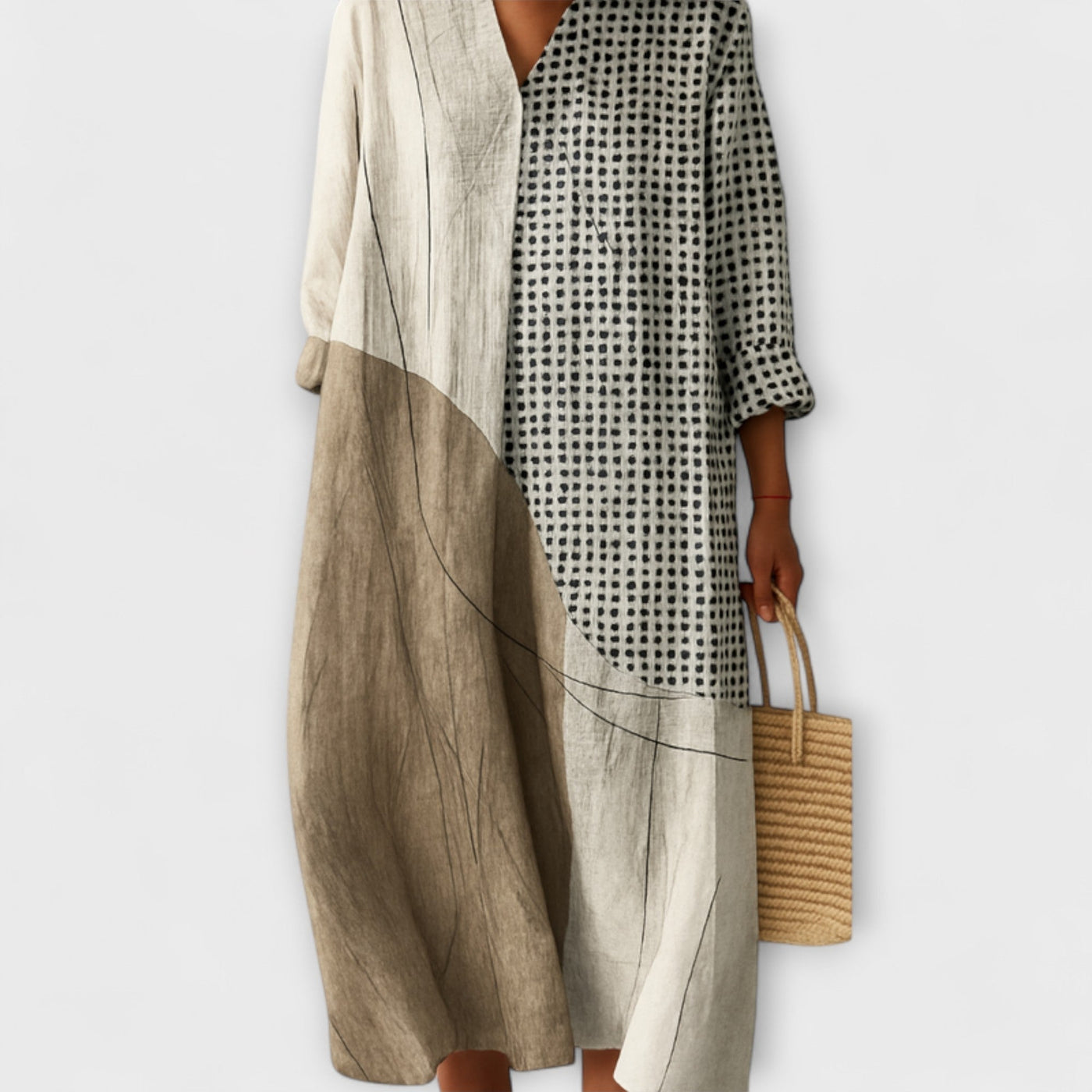 Hazel - Cotton Dress Inspired by Artists