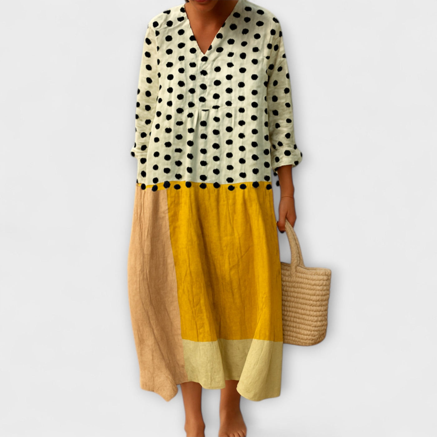 Claire - Cotton Dress Inspired by Artists