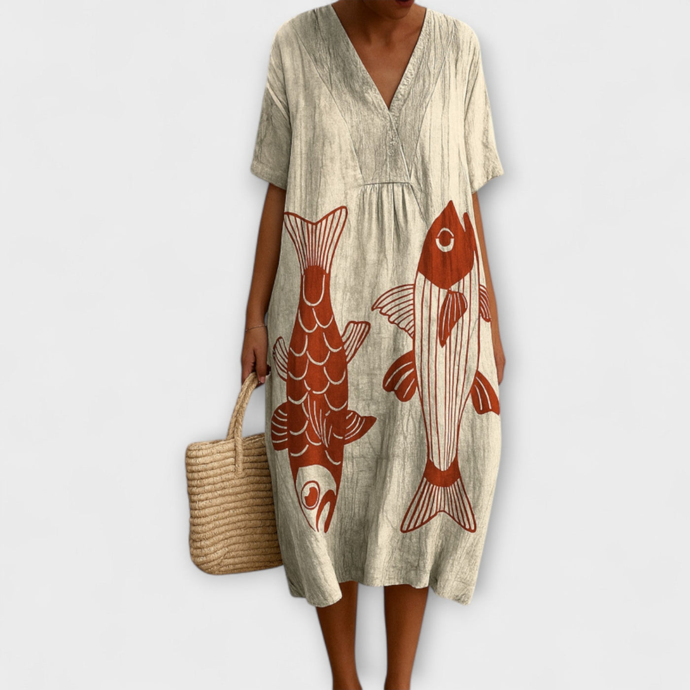 Amelia - Effortlessly Elegant Cotton Dress