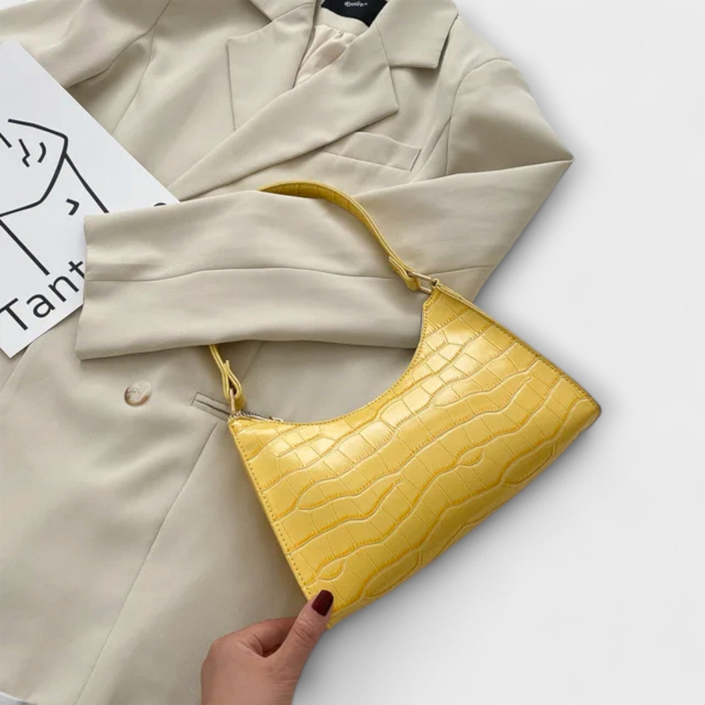 Maison Claire - Shiny Leather Bag