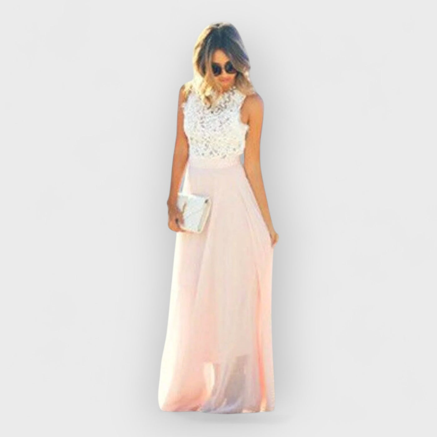 Vezza - Stylish Summer Dress Made of Lace
