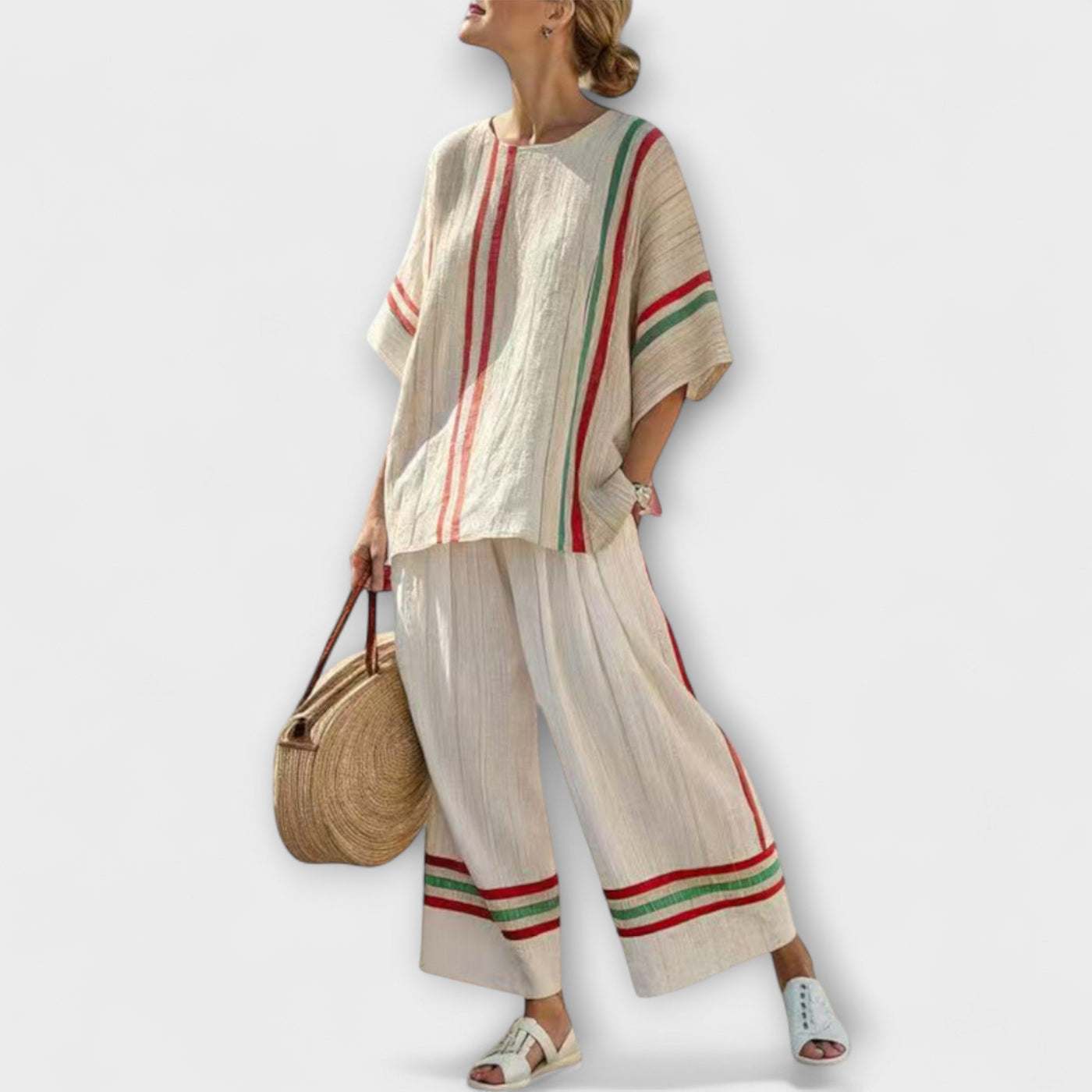 Rachel - Summer Stripe Set