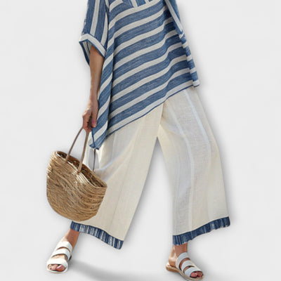 Georgia - Chic Mediterranean Linen Set