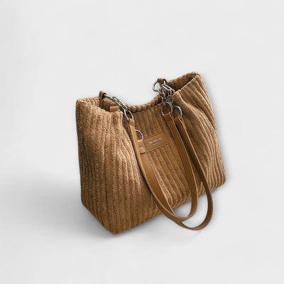 Maison Claire - Soft Cord Shoulder Bag