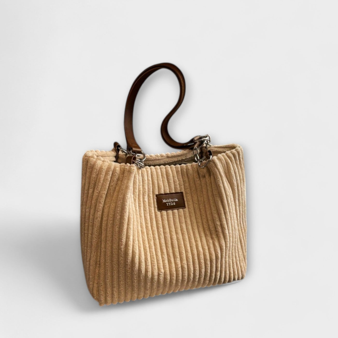 Maison Claire - Soft Cord Shoulder Bag